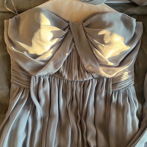 Birds Grey Grace Convertible Dress - Dusty Blue - Picture 3 of 11